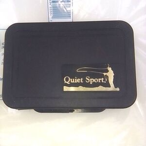 Quiet Sport Black and Gold Case Loaded With Flies